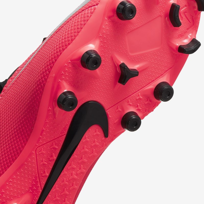 Nike Jr. Phantom Vision 2 Club Dynamic フィット MG キッズ サッカーシューズ 赤 | XC7694-975