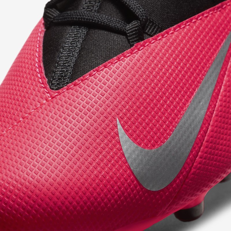 Nike Jr. Phantom Vision 2 Club Dynamic フィット MG キッズ サッカーシューズ 赤 | XC7694-975