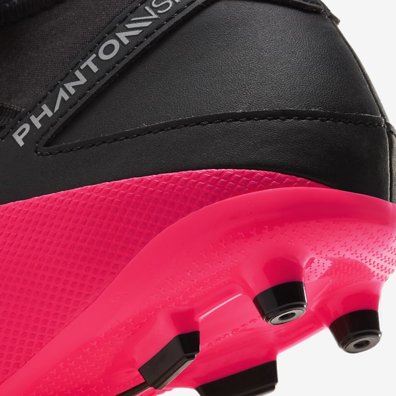 Nike Jr. Phantom Vision 2 Club Dynamic フィット MG キッズ サッカーシューズ 赤 | XC7694-975