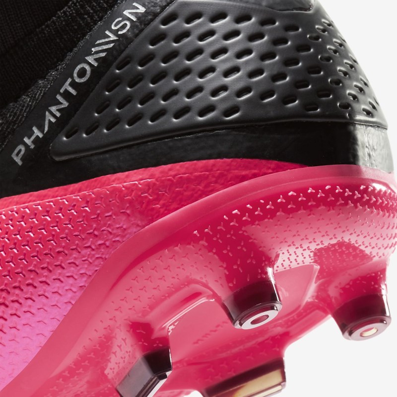 Nike Jr. Phantom Vision 2 エリート Dynamic フィット MG キッズ サッカーシューズ 赤 | DI6763-730