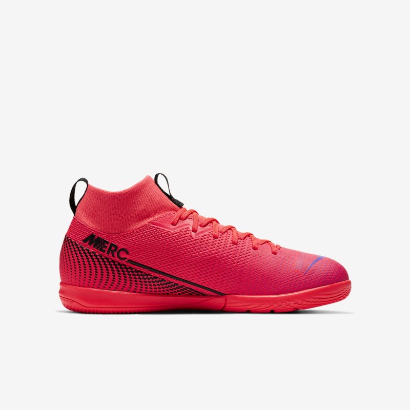 Nike Jr. マーキュリアル Superfly 7 Academy IC キッズ サッカーシューズ 赤 | GV5897-907