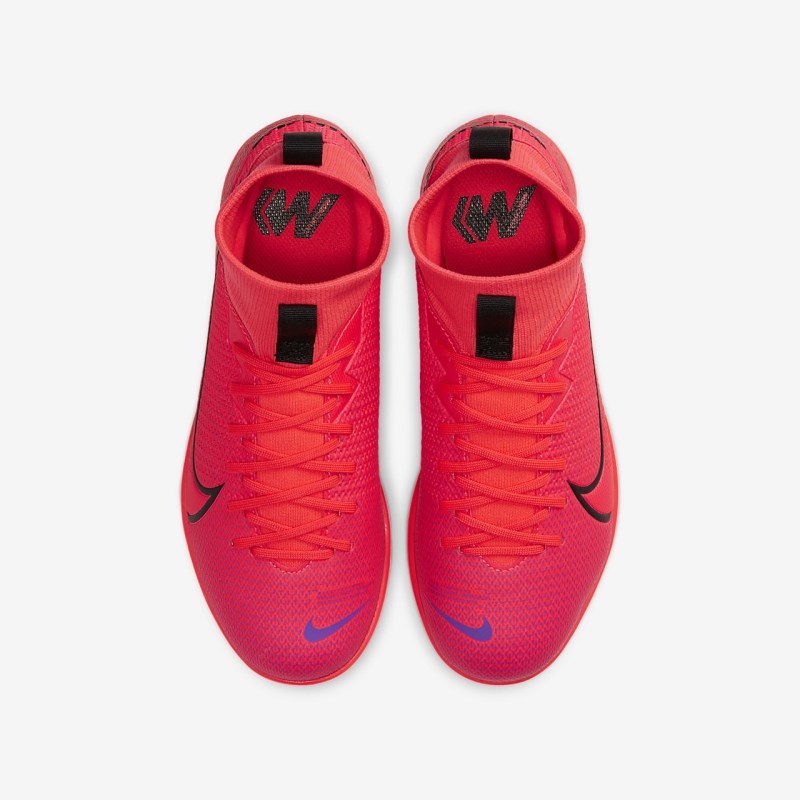 Nike Jr. マーキュリアル Superfly 7 Academy IC キッズ サッカーシューズ 赤 | GV5897-907
