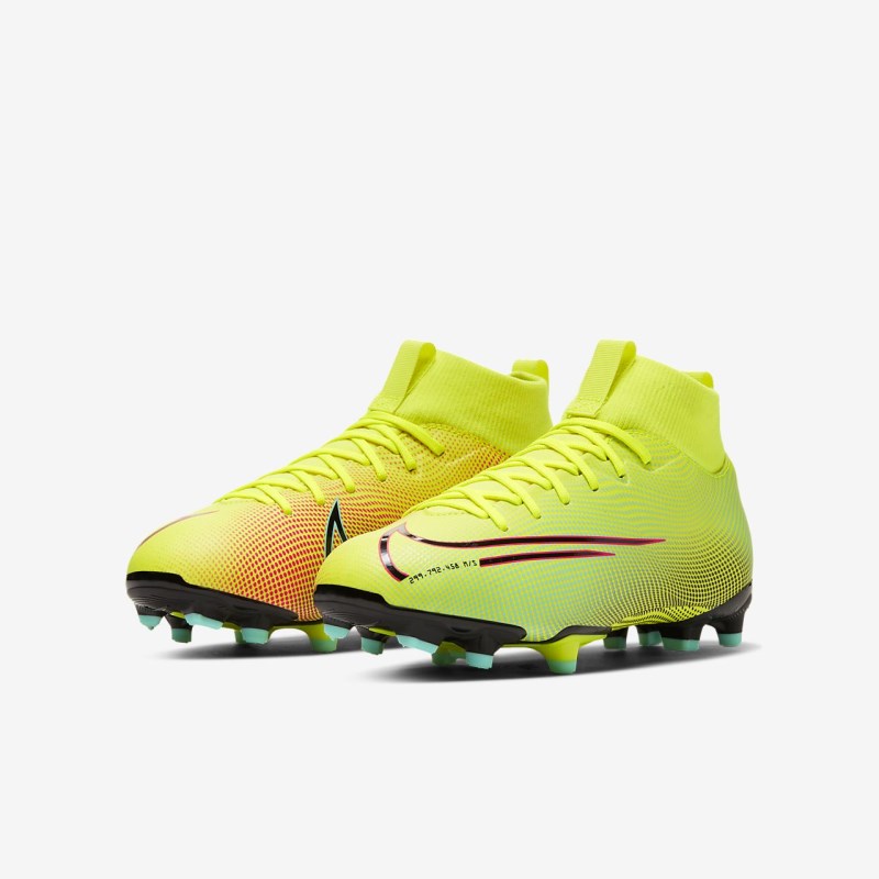 Nike Jr. マーキュリアル Superfly 7 Academy MDS MG キッズ サッカーシューズ レモン | DH6354-253