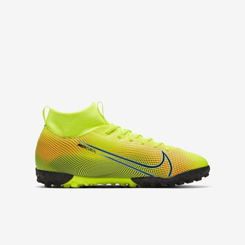 Nike Jr. マーキュリアル Superfly 7 Academy MDS TF キッズ サッカーシューズ レモン | NA3659-793