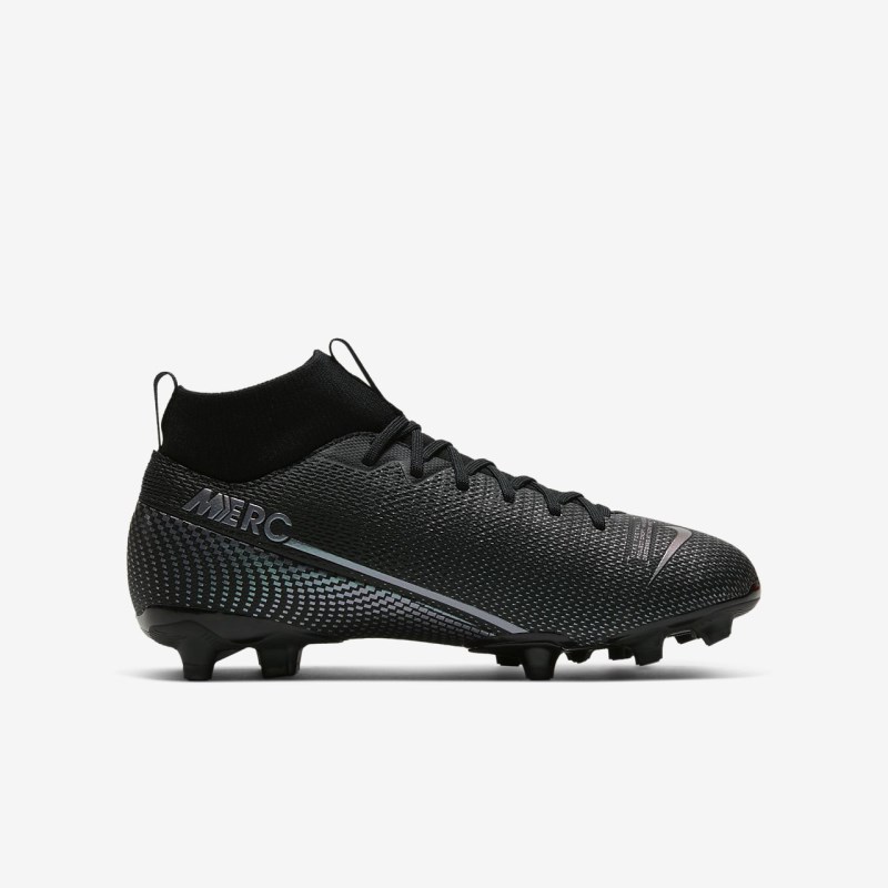 Nike Jr. マーキュリアル Superfly 7 Academy MG キッズ サッカーシューズ 黒 | MB4461-110