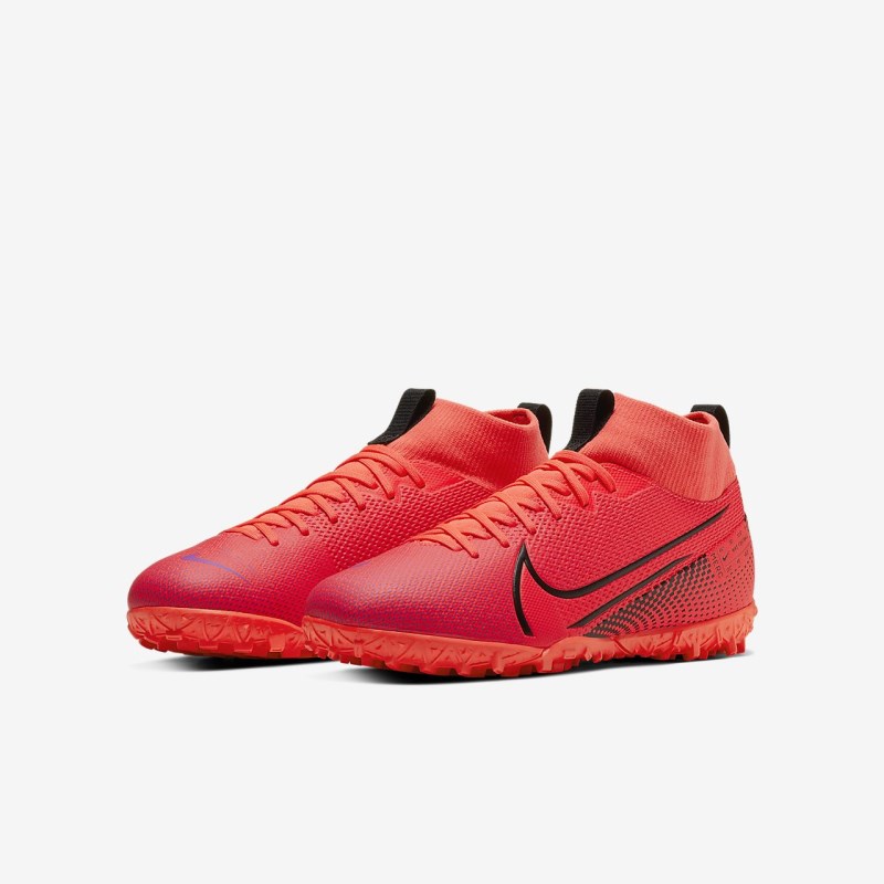 Nike Jr. マーキュリアル Superfly 7 Academy TF キッズ サッカーシューズ 赤 | PM7409-400