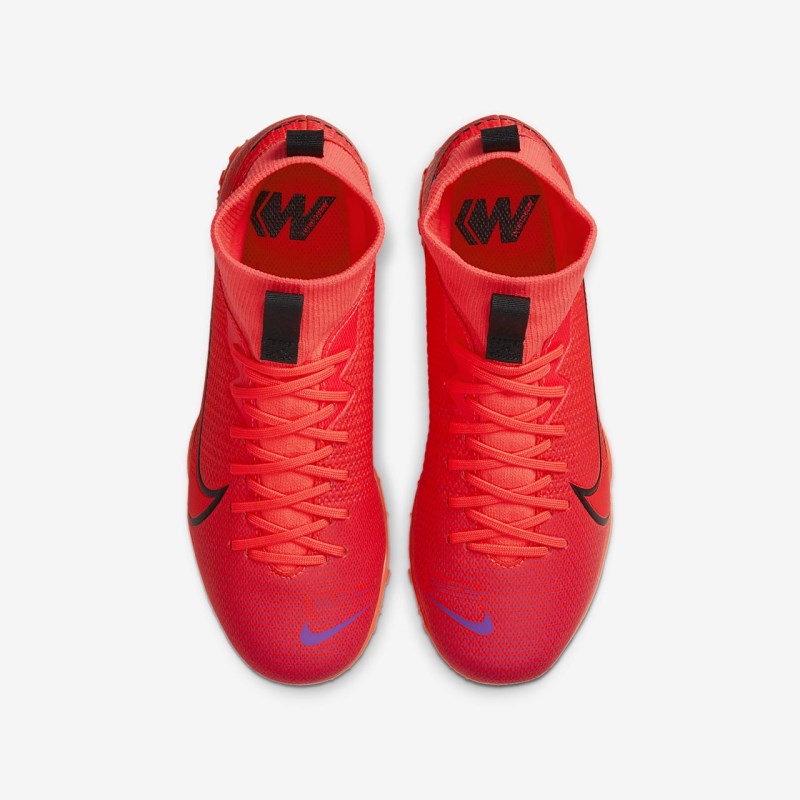 Nike Jr. マーキュリアル Superfly 7 Academy TF キッズ サッカーシューズ 赤 | PM7409-400