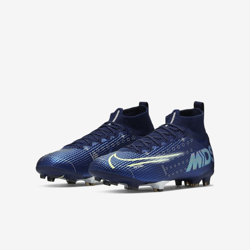Nike Jr. マーキュリアル Superfly 7 エリート MDS FG キッズ サッカーシューズ 青 | IL6740-807