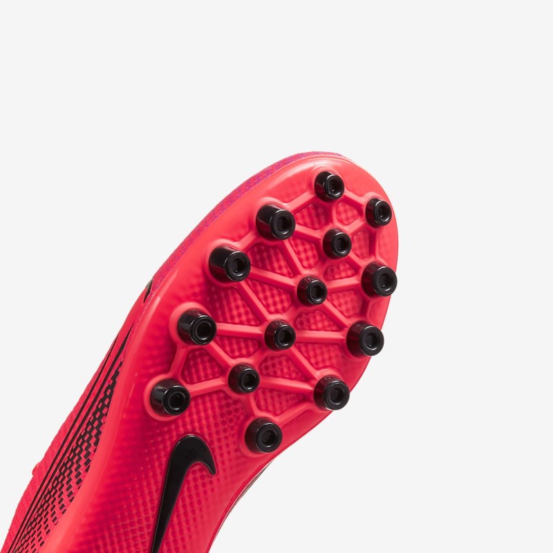 Nike Jr. マーキュリアル Vapor 13 Academy AG キッズ サッカーシューズ 赤 | AZ9689-199