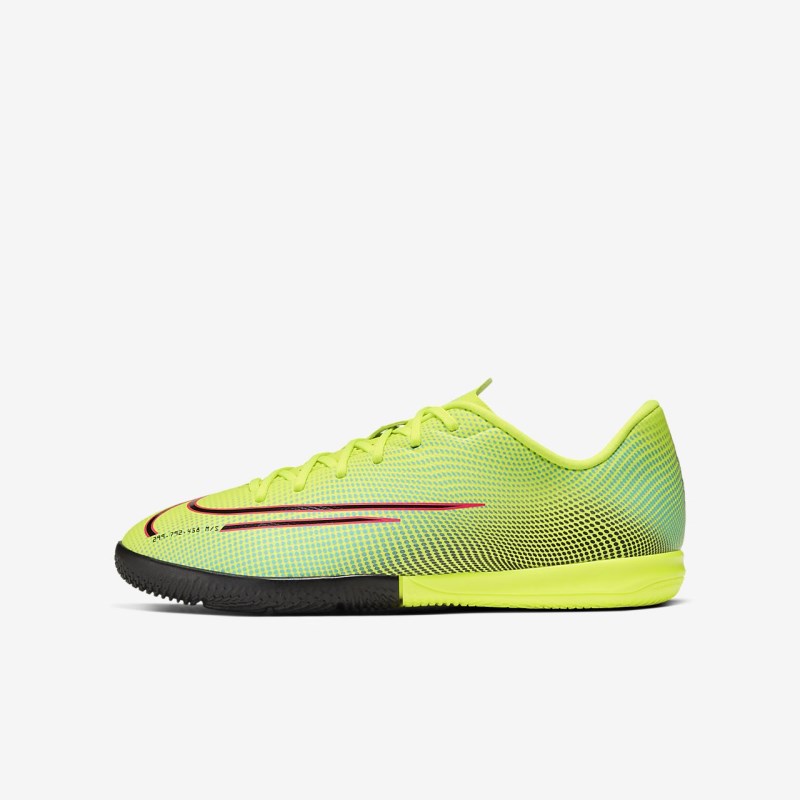 Nike Jr. マーキュリアル Vapor 13 Academy MDS IC キッズ サッカーシューズ レモン | LO3887-576