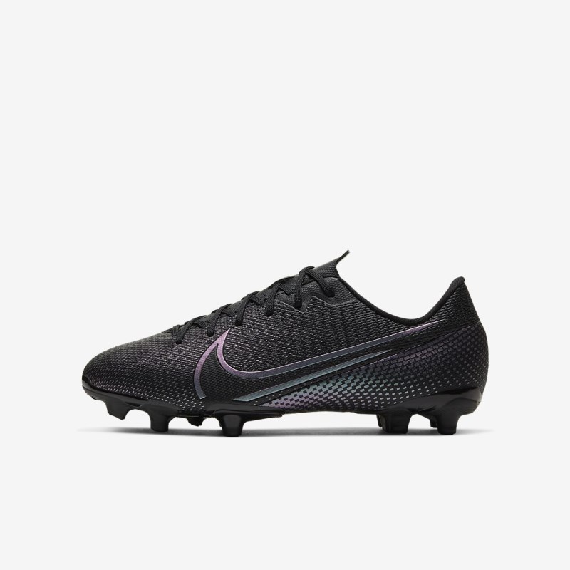 Nike Jr. マーキュリアル Vapor 13 Academy MG キッズ サッカーシューズ 黒 | CR8255-847