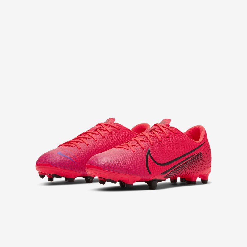 Nike Jr. マーキュリアル Vapor 13 Academy MG キッズ サッカーシューズ 赤 | TQ1359-971