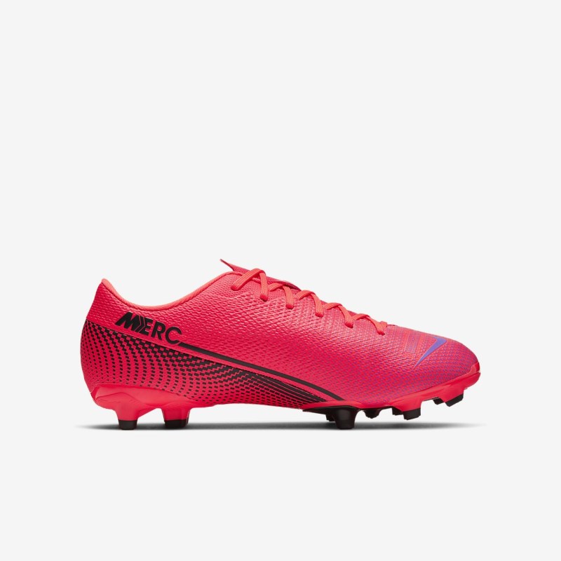 Nike Jr. マーキュリアル Vapor 13 Academy MG キッズ サッカーシューズ 赤 | TQ1359-971