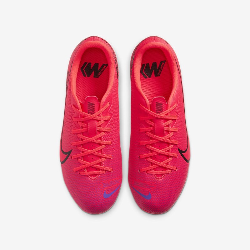 Nike Jr. マーキュリアル Vapor 13 Academy MG キッズ サッカーシューズ 赤 | TQ1359-971