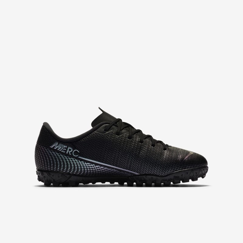 Nike Jr. マーキュリアル Vapor 13 Academy TF キッズ サッカーシューズ 黒 | MN1391-667