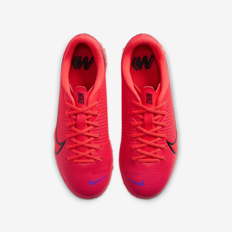 Nike Jr. マーキュリアル Vapor 13 Academy TF キッズ サッカーシューズ 赤 | SX6860-913