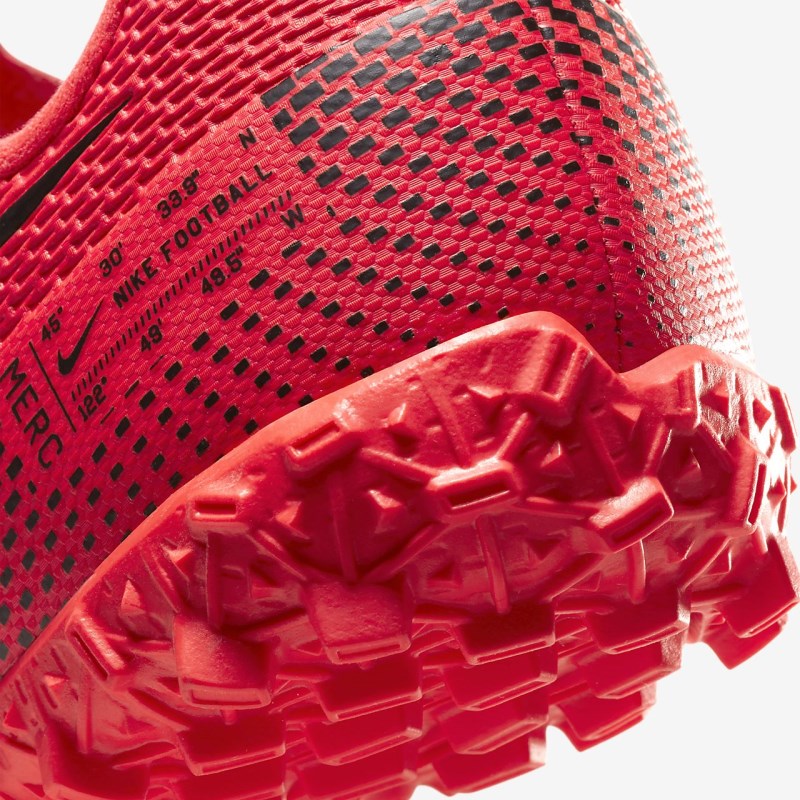 Nike Jr. マーキュリアル Vapor 13 Academy TF キッズ サッカーシューズ 赤 | SX6860-913