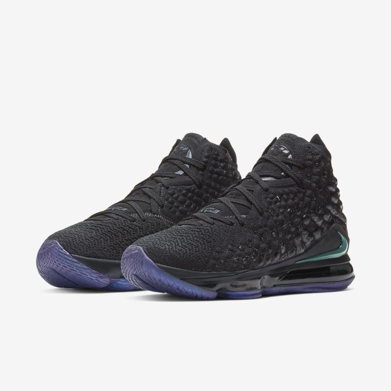 Nike LeBron 17 メンズ バスケットシューズ 黒 | IX1570-122