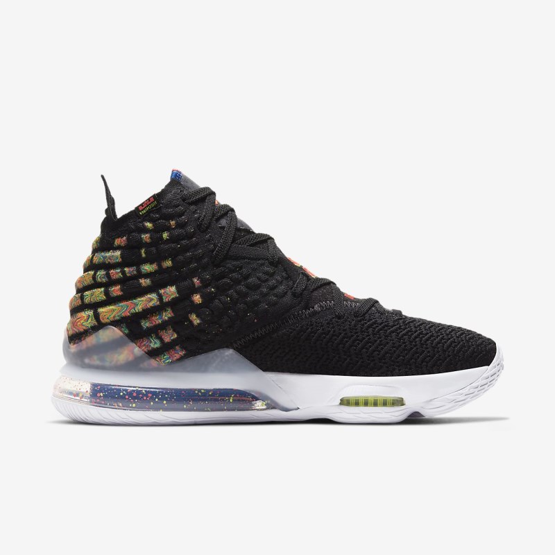 Nike LeBron 17 メンズ バスケットシューズ 黒 | LH3683-080