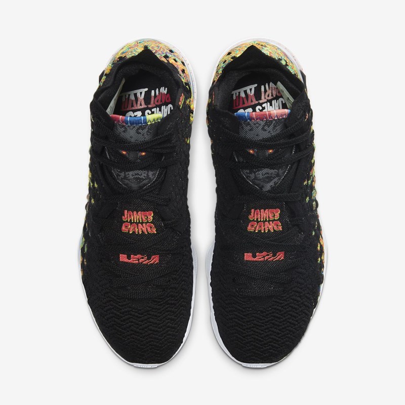 Nike LeBron 17 レディース バスケットシューズ 黒 | JQ0190-389