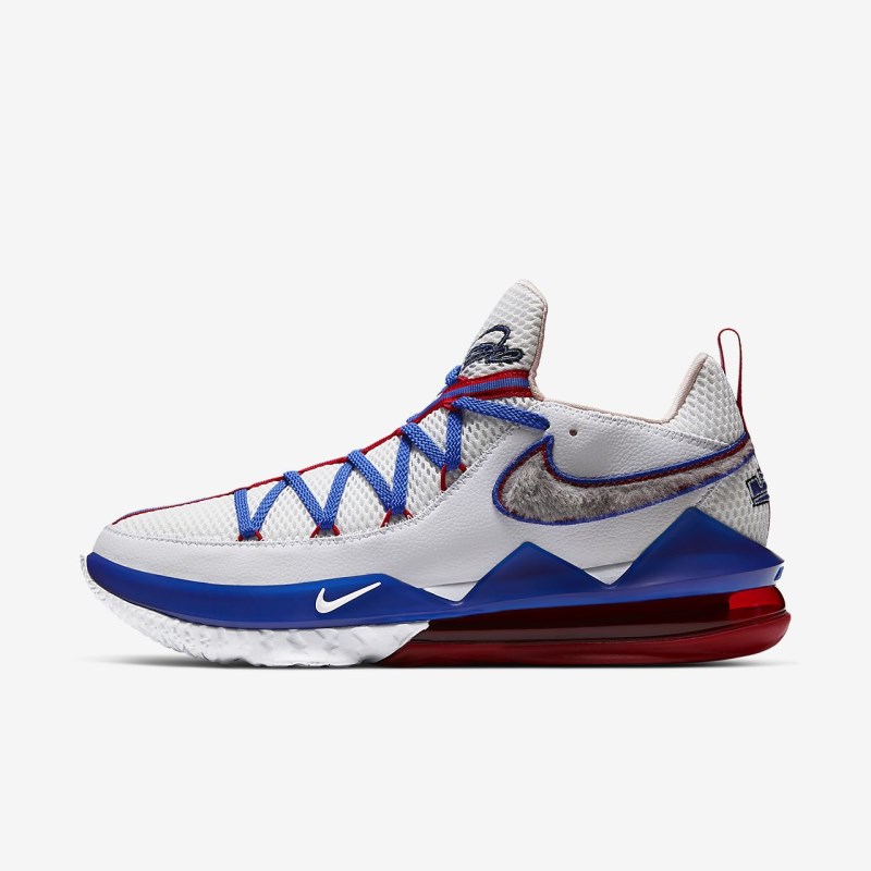 Nike LeBron 17 ロー Tune Squad レディース バスケットシューズ 白 | ZL2579-247