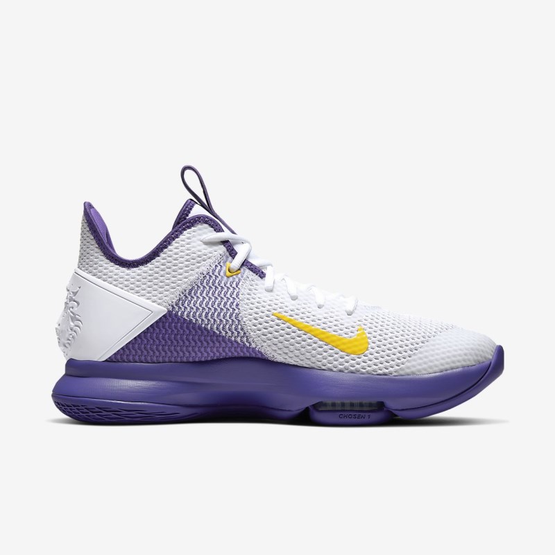 Nike LeBron Witness 4 メンズ バスケットシューズ 白 | EE4151-597
