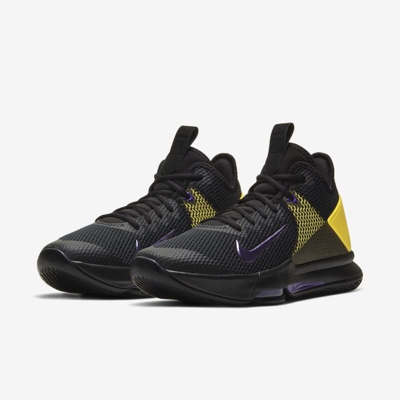 Nike LeBron Witness 4 レディース バスケットシューズ 黒 | WQ9280-629