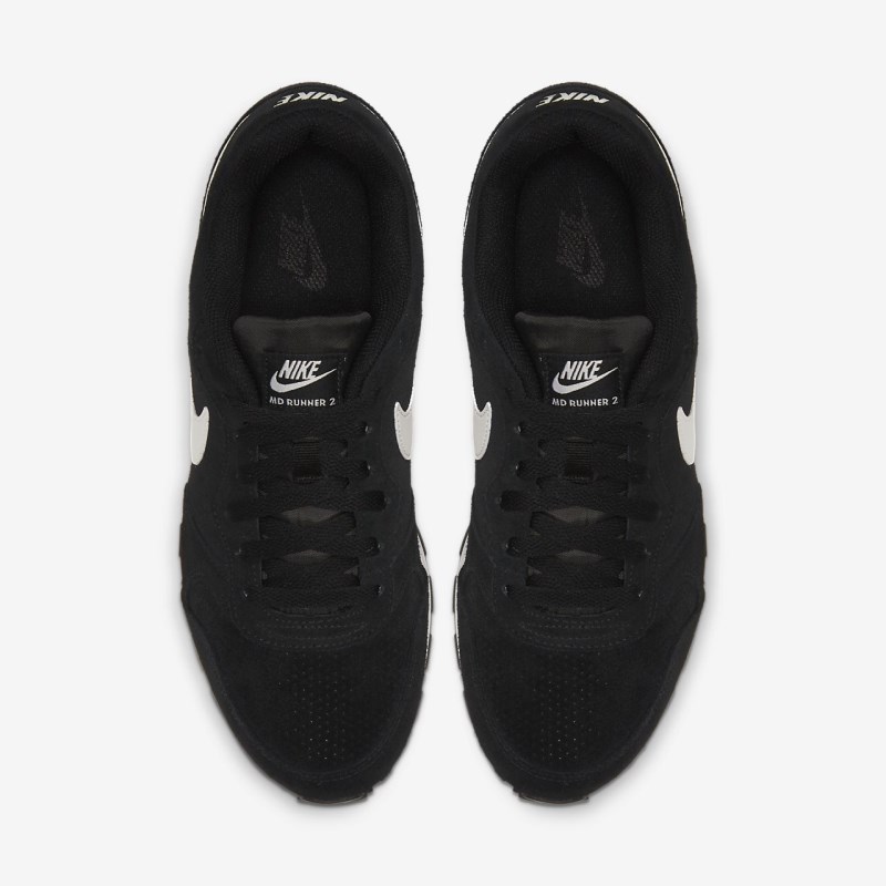 Nike MD ランナー 2 スエード メンズ スニーカー 黒 | UI6884-685