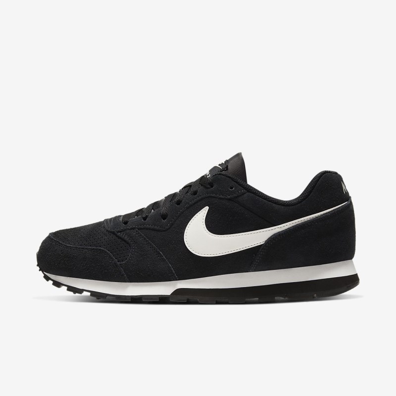 Nike MD ランナー 2 スエード メンズ スニーカー 黒 | UI6884-685