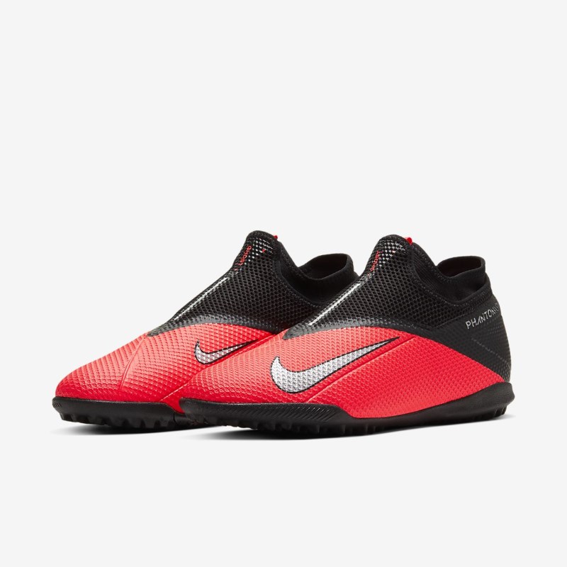 Nike Phantom Vision 2 Academy Dynamic フィット TF レディース サッカーシューズ 赤 | GF6133-618