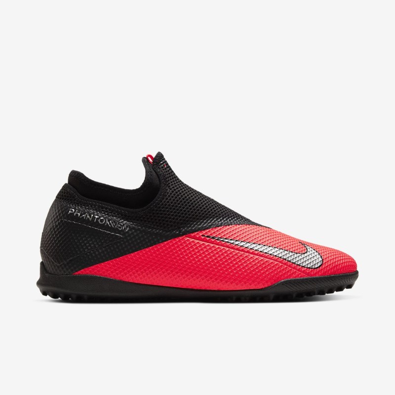 Nike Phantom Vision 2 Academy Dynamic フィット TF レディース サッカーシューズ 赤 | GF6133-618