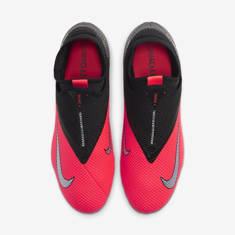 Nike Phantom Vision 2 Academy Dynamic フィット SG-PRO Anti-Clog Traction レディース サッカーシューズ 赤 | PF5269-224