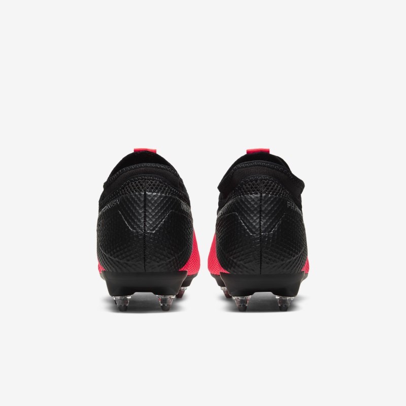 Nike Phantom Vision 2 Academy Dynamic フィット SG-PRO Anti-Clog Traction レディース サッカーシューズ 赤 | PF5269-224