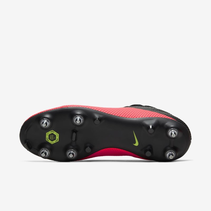 Nike Phantom Vision 2 Academy Dynamic フィット SG-PRO Anti-Clog Traction レディース サッカーシューズ 赤 | PF5269-224