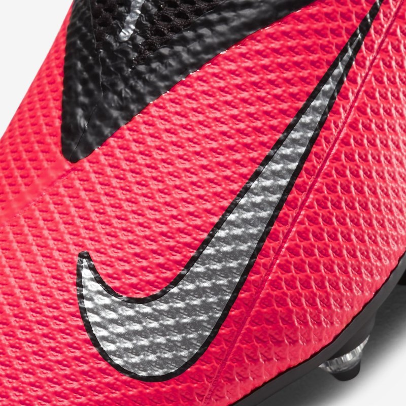 Nike Phantom Vision 2 Academy Dynamic フィット SG-PRO Anti-Clog Traction レディース サッカーシューズ 赤 | PF5269-224