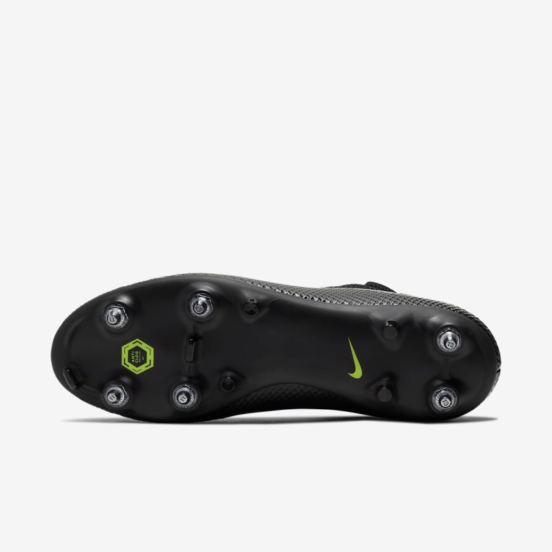 Nike Phantom Vision 2 Academy Dynamic フィット SG-PRO Anti-Clog Traction レディース サッカーシューズ 黒 | TM7897-080