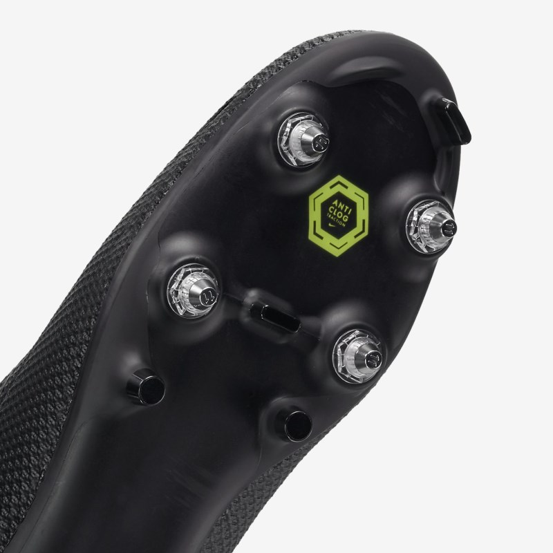 Nike Phantom Vision 2 Academy Dynamic フィット SG-PRO Anti-Clog Traction レディース サッカーシューズ 黒 | TM7897-080