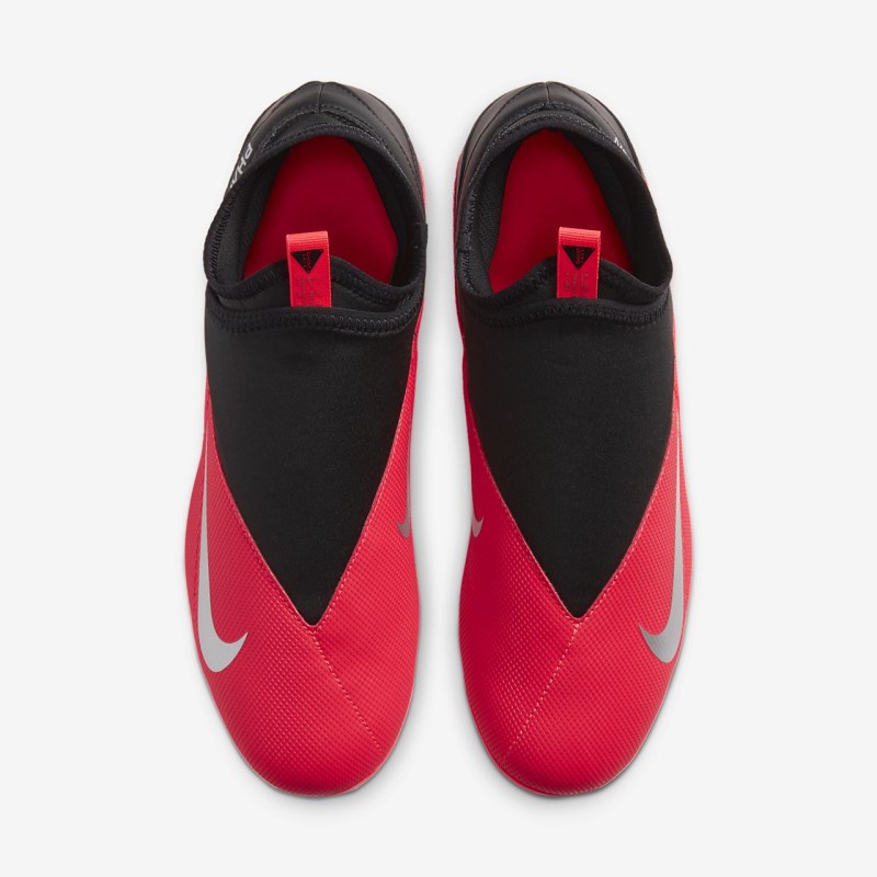 Nike Phantom Vision 2 Club Dynamic フィット MG レディース サッカーシューズ 赤 | ZB6498-621