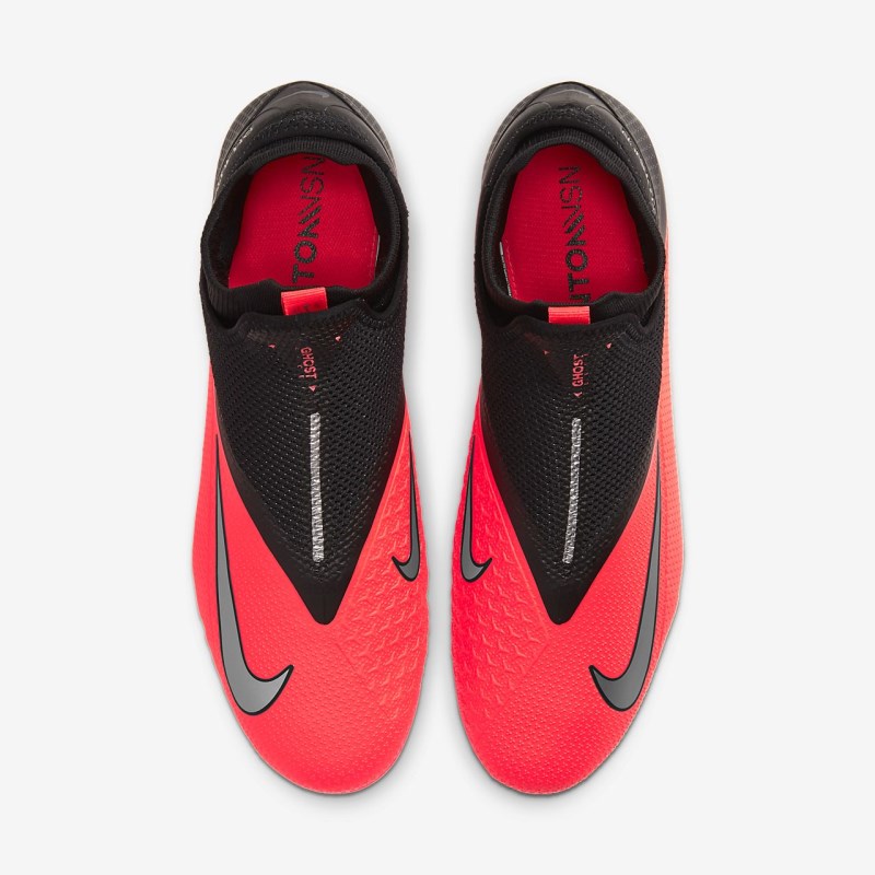 Nike Phantom Vision 2 Pro Dynamic フィット FG レディース サッカーシューズ 赤 | KM5910-275