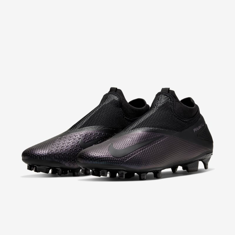 Nike Phantom Vision 2 Pro Dynamic フィット FG レディース サッカーシューズ 黒 | MA5883-713