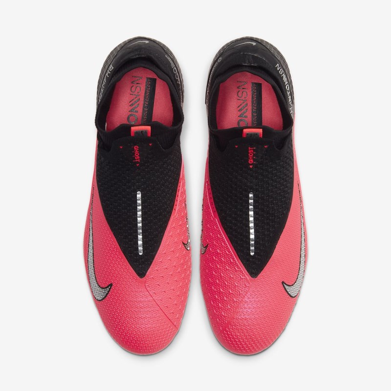 Nike Phantom Vision 2 エリート Dynamic フィット SG-PRO Anti-Clog Traction レディース サッカーシューズ 赤 | KZ3176-960