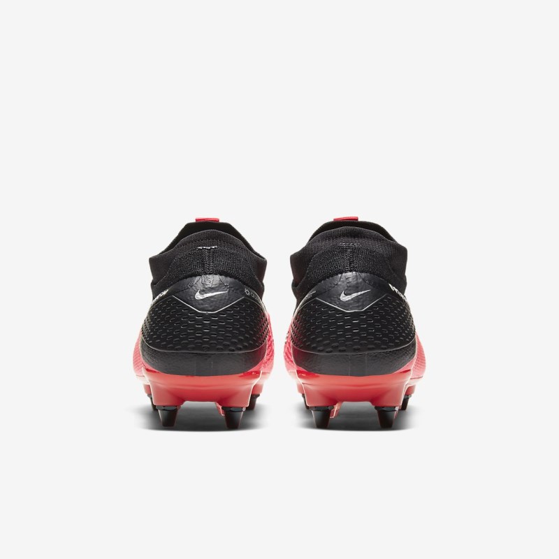 Nike Phantom Vision 2 エリート Dynamic フィット SG-PRO Anti-Clog Traction レディース サッカーシューズ 赤 | KZ3176-960