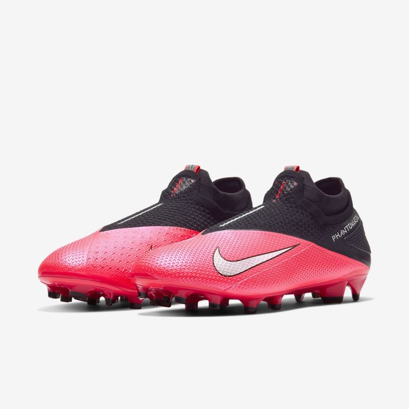 Nike Phantom Vision 2 エリート Dynamic フィット FG レディース サッカーシューズ 赤 | RH8760-532