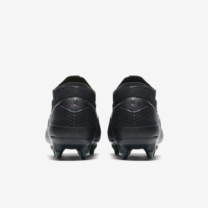 Nike Phantom Vision 2 エリート Dynamic フィット SG-PRO Anti-Clog Traction レディース サッカーシューズ 黒 | SV7267-184