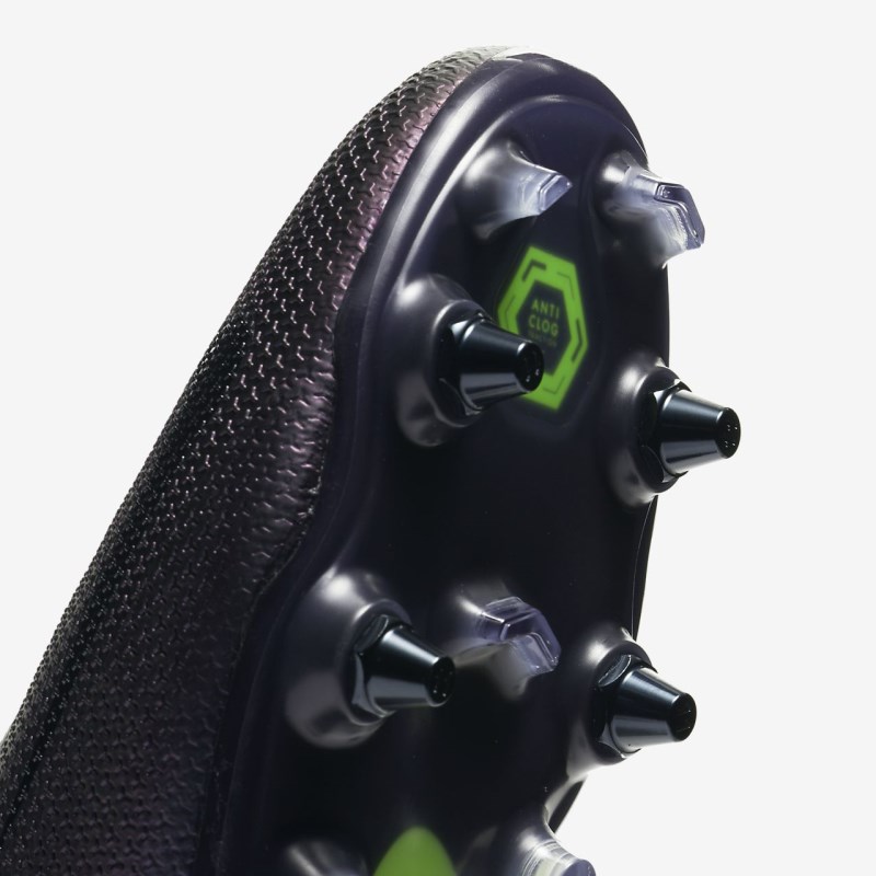 Nike Phantom Vision 2 エリート Dynamic フィット SG-PRO Anti-Clog Traction レディース サッカーシューズ 黒 | SV7267-184