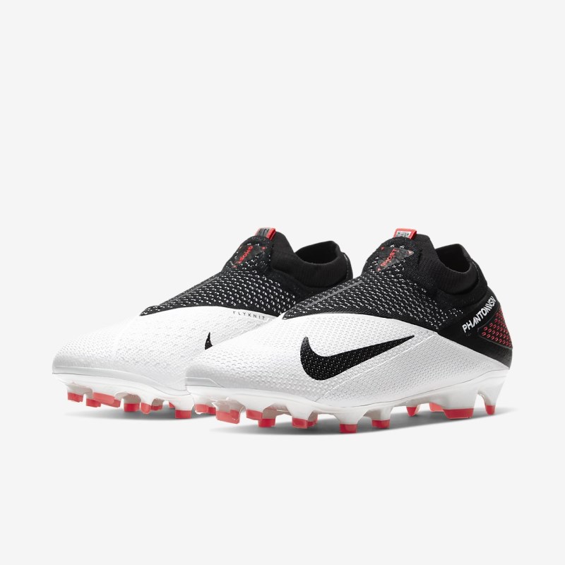 Nike Phantom Vision 2 エリート Dynamic フィット FG レディース サッカーシューズ 白 | UT9640-641