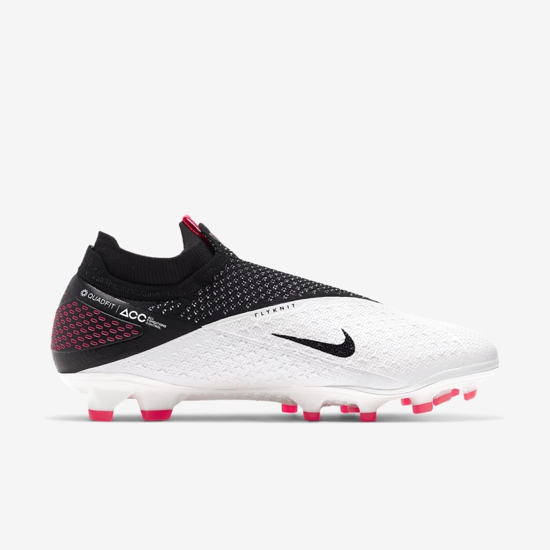 Nike Phantom Vision 2 エリート Dynamic フィット FG レディース サッカーシューズ 白 | UT9640-641