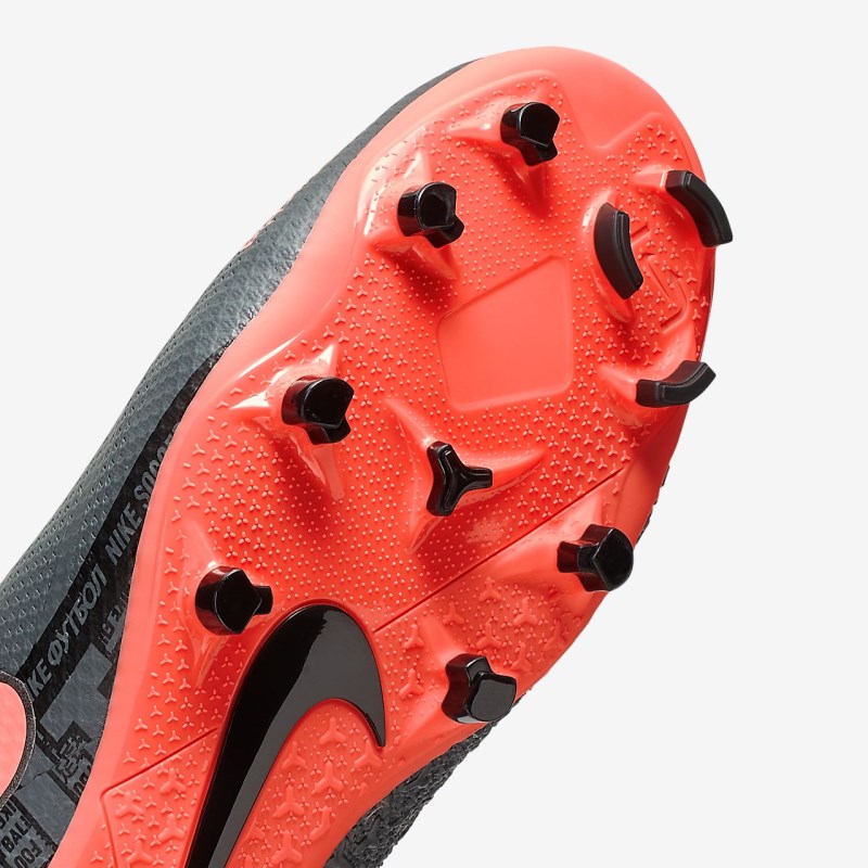 Nike Phantom Vision Pro Dynamic フィット FG メンズ サッカーシューズ 暗グレー | BX9361-141