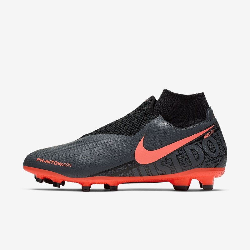 Nike Phantom Vision Pro Dynamic フィット FG メンズ サッカーシューズ 暗グレー | BX9361-141