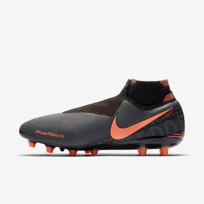 Nike Phantom Vision エリート Dynamic フィット AG-PRO レディース サッカーシューズ 暗グレー | GB4180-391